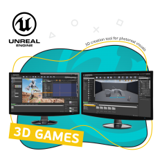 Unreal Engine 4. Игровой движок - КИБЕРшкола программирования для детей, компьютерные курсы для школьников, начинающих и подростков - KIBERone г. Качканар