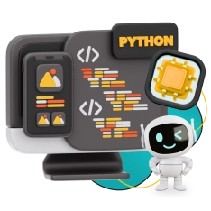 Мой первый сайт с мозгами: Python + AI - КИБЕРшкола программирования для детей, компьютерные курсы для школьников, начинающих и подростков - KIBERone г. Качканар