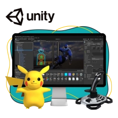 Мир игр на Unity 2D на популярном движке + AI-помощники - КИБЕРшкола программирования для детей, компьютерные курсы для школьников, начинающих и подростков - KIBERone г. Качканар