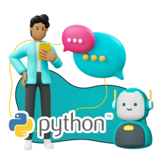 Умный чат-бот на Python на Telegram - КИБЕРшкола программирования для детей, компьютерные курсы для школьников, начинающих и подростков - KIBERone г. Качканар