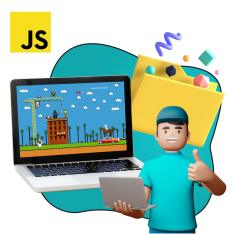 Программирование на JavaScript. Учимся создавать игры! - КИБЕРшкола программирования для детей, компьютерные курсы для школьников, начинающих и подростков - KIBERone г. Качканар