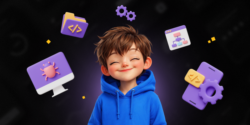 Идеальный сайт с нуля: код, дизайн и AI-помощник - КИБЕРшкола программирования для детей, компьютерные курсы для школьников, начинающих и подростков - KIBERone г. Качканар